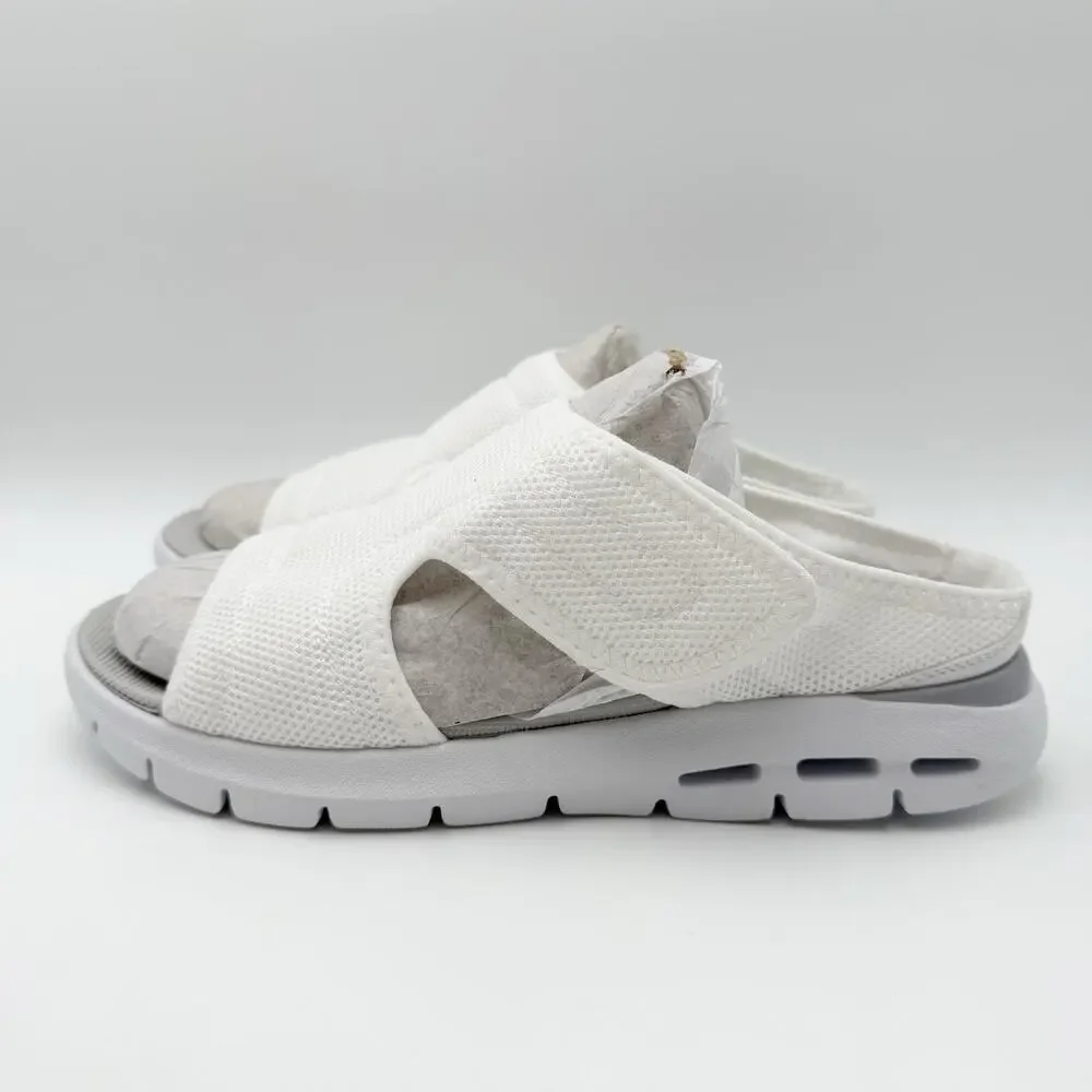 Easy Spirit Womens Taniya Sandals US 8.5 Wide White Knit EUC
